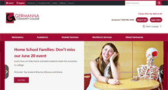 Desktop Screenshot of germanna.edu
